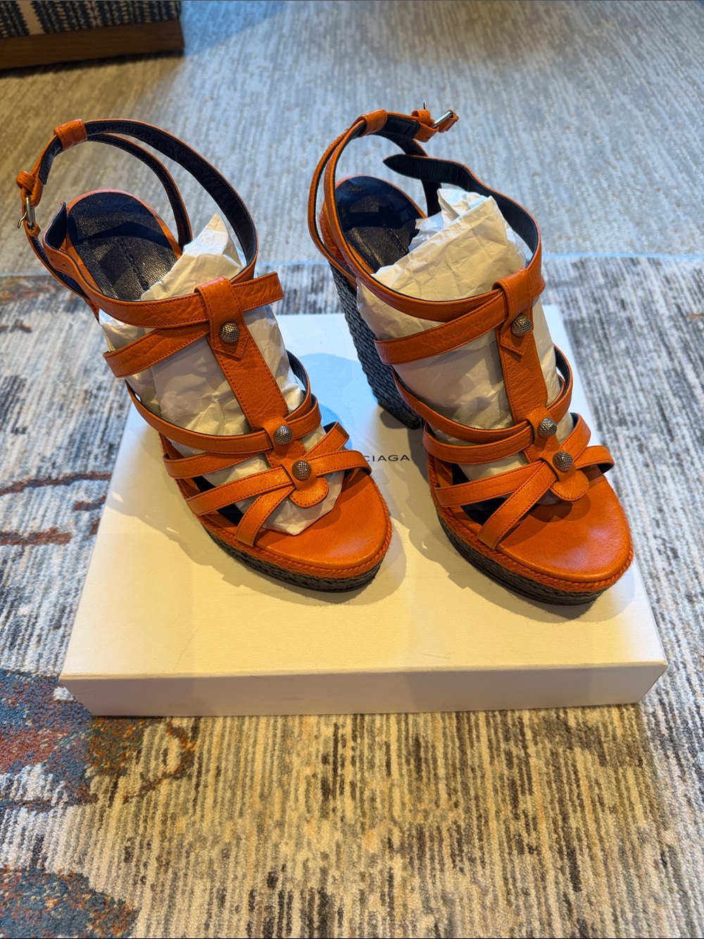 Balenciaga Wedge Sandals - Women